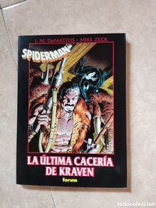Comics : Obras maestras Spiderman forum la última cacería de kraven